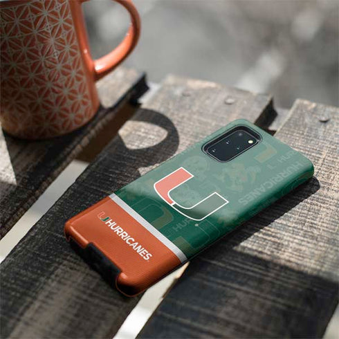 University of Miami U Hurricanes Galaxy S20 Plus Pro Case