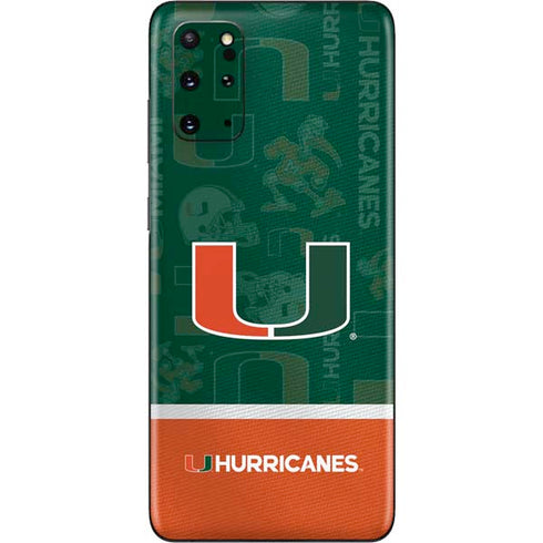 University of Miami U Hurricanes Galaxy S20 Plus Skin