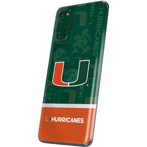 University of Miami U Hurricanes Galaxy S20 Skin