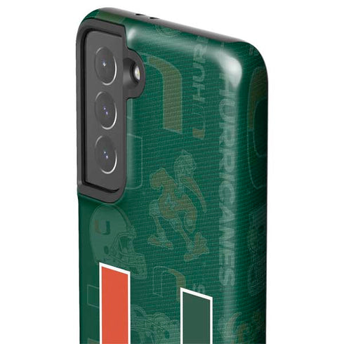 University of Miami U Hurricanes Galaxy S21 5G Pro Case