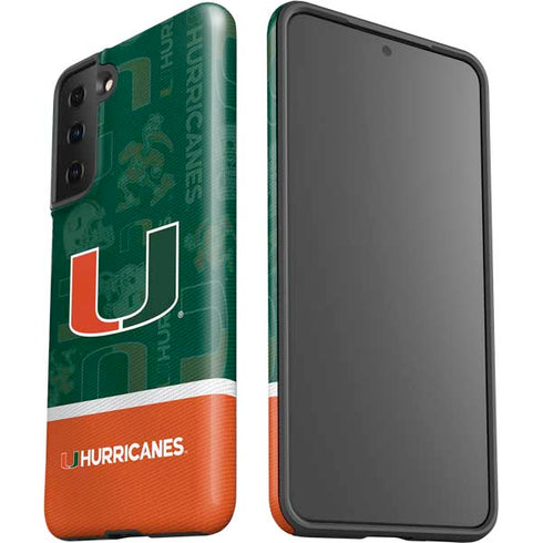 University of Miami U Hurricanes Galaxy S21 FE Pro Case