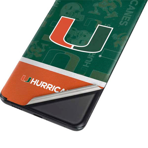 University of Miami U Hurricanes Galaxy S21 Plus 5G Skin