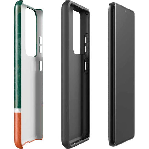 University of Miami U Hurricanes Galaxy S21 Ultra 5G Pro Case