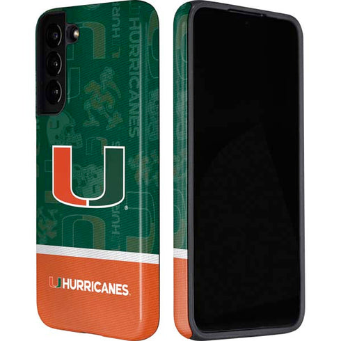 University of Miami U Hurricanes Galaxy S22 Plus Pro Case