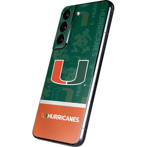 University of Miami U Hurricanes Galaxy S22 Plus Skin