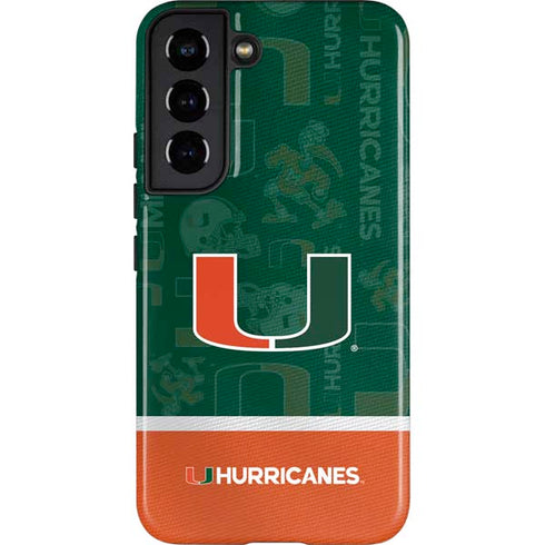 University of Miami U Hurricanes Galaxy S22 Pro Case