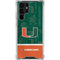 University of Miami U Hurricanes Galaxy S22 Ultra Clear Case