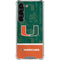 University of Miami U Hurricanes Galaxy S23 Clear Case