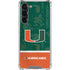 University of Miami U Hurricanes Galaxy S23 FE Clear Case