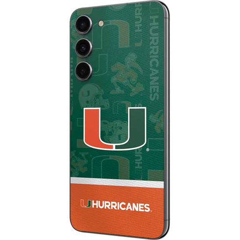 University of Miami U Hurricanes Galaxy S23 FE Skin
