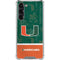 University of Miami U Hurricanes Galaxy S23 Plus Clear Case