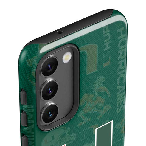 University of Miami U Hurricanes Galaxy S23 Plus Pro Case