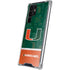 University of Miami U Hurricanes Galaxy S23 Ultra Clear Case