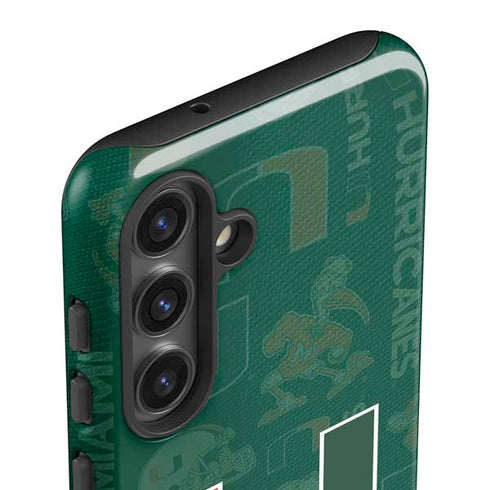University of Miami U Hurricanes Galaxy S25 Impact Case