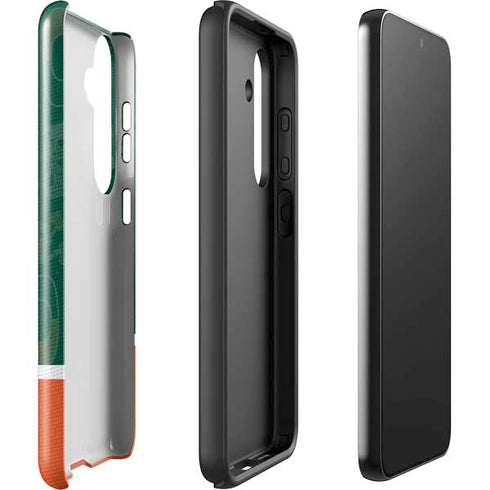 University of Miami U Hurricanes Galaxy S25 Plus Impact Case