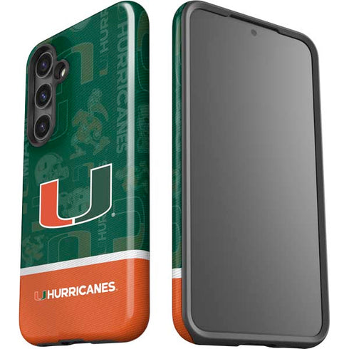 University of Miami U Hurricanes Galaxy S25 Plus Impact Case