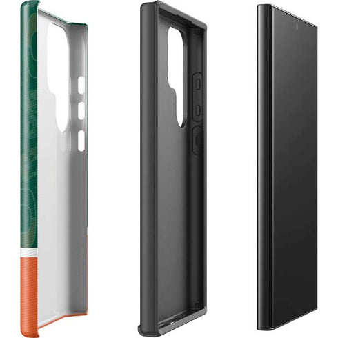 University of Miami U Hurricanes Galaxy S24 Ultra Impact Case