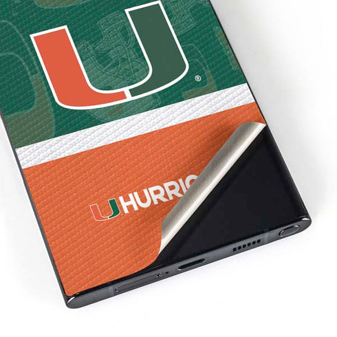 University of Miami U Hurricanes Galaxy S24 Ultra Skin