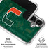 University of Miami U Hurricanes Galaxy S26 Plus Clear Case