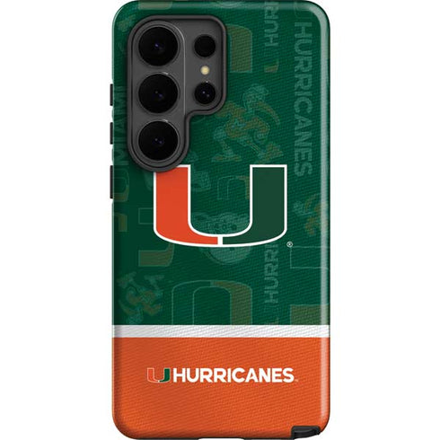 University of Miami U Hurricanes Galaxy S26 Ultra Impact Case
