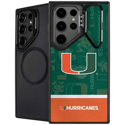 University of Miami U Hurricanes Galaxy S26 Ultra Kickstand Case