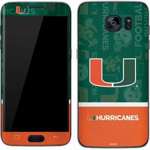 University of Miami U Hurricanes Galaxy S7 Skin
