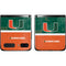 University of Miami U Hurricanes Galaxy Z Flip Skin