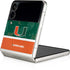 University of Miami U Hurricanes Galaxy Z Flip3 5G Skin