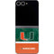 University of Miami U Hurricanes Galaxy Z Flip6 Skin