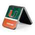 University of Miami U Hurricanes Galaxy Z Flip6 Skin