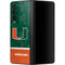University of Miami U Hurricanes Galaxy Z Fold3 5G Skin