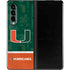 University of Miami U Hurricanes Galaxy Z Fold3 5G Skin