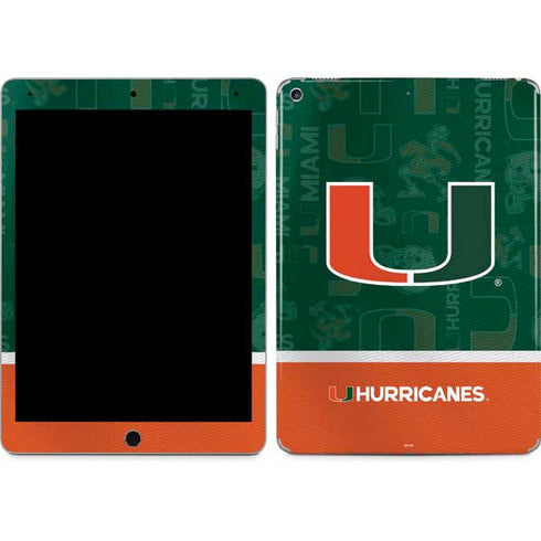 University of Miami U Hurricanes iPad Skins