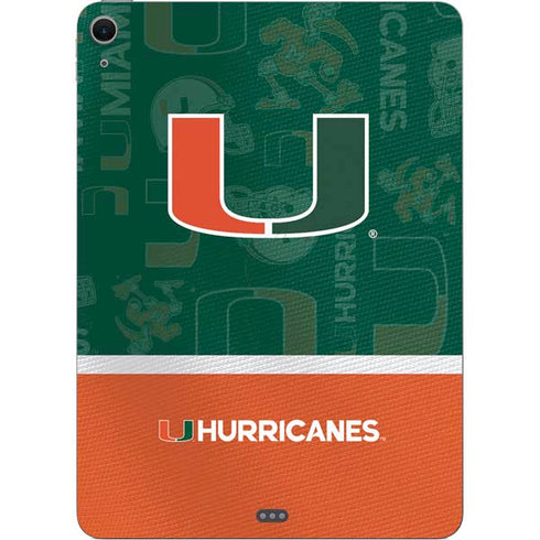 University of Miami U Hurricanes Apple iPad Air Skin