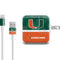 University of Miami U Hurricanes iPad Charger (10W USB) Skin