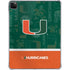 University of Miami U Hurricanes iPad Pro 11in (2024) Clear Case