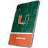 University of Miami U Hurricanes iPad Pro 11in (2024) Clear Case