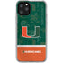 University of Miami U Hurricanes iPhone 11 Pro Clear Case