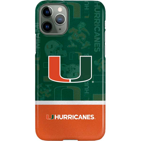 University of Miami U Hurricanes iPhone 11 Pro Lite Case