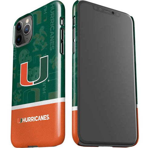 University of Miami U Hurricanes iPhone 11 Pro Lite Case