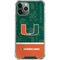 University of Miami U Hurricanes iPhone 11 Pro Max Clear Case