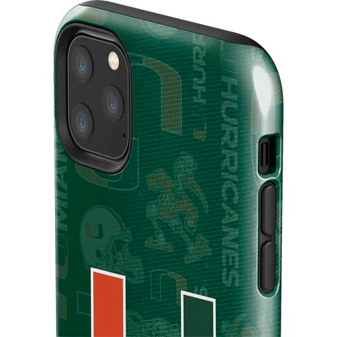 University of Miami U Hurricanes iPhone 11 Pro Max Impact Case
