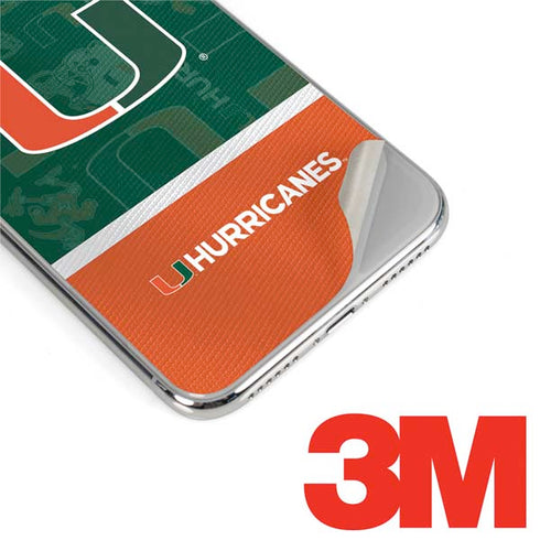 University of Miami U Hurricanes iPhone 11 Pro Max Skin