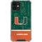 University of Miami U Hurricanes iPhone 12 Clear Case