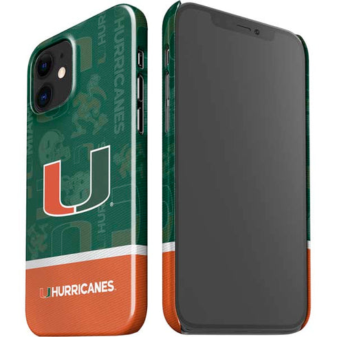 University of Miami U Hurricanes iPhone 12 Mini Lite Case