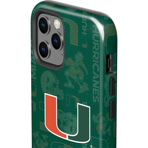 University of Miami U Hurricanes iPhone 12 Pro Max Impact Case