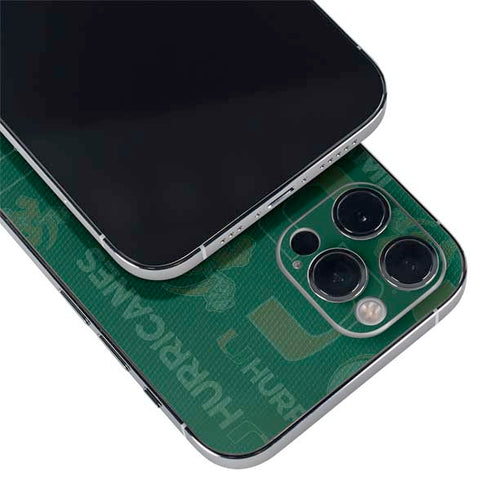 University of Miami U Hurricanes iPhone 12 Pro Max Skin