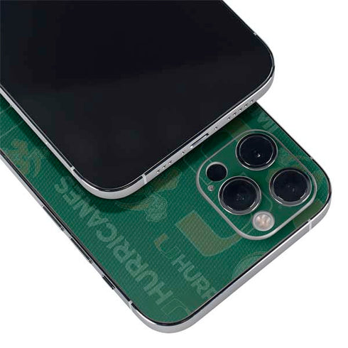 University of Miami U Hurricanes iPhone 12 Pro Skin