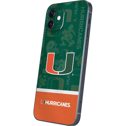 University of Miami U Hurricanes iPhone 12 Skin