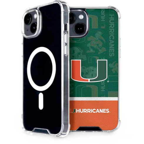 University of Miami U Hurricanes iPhone 13 MagSafe Case